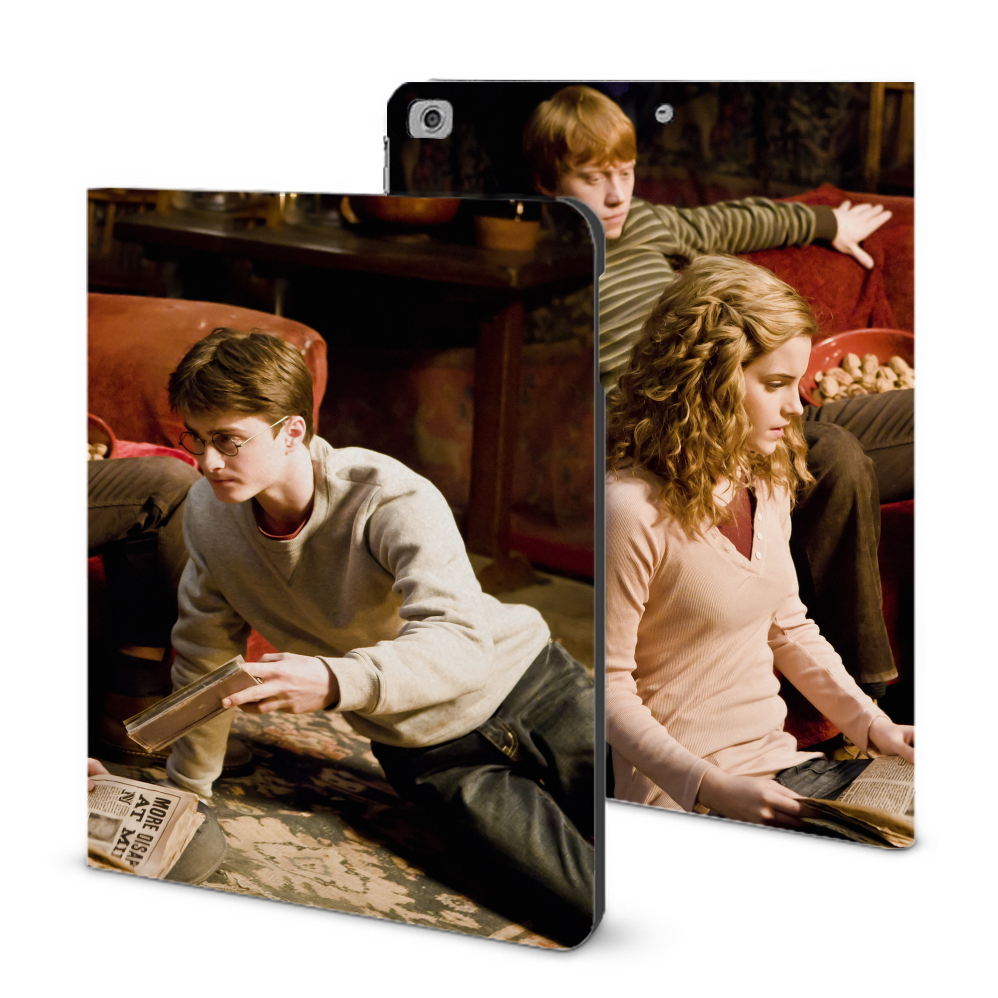（画像用） Harry Potter ハリー・ポッターシリーズ IPad ケース ブック型 PUレザー TPU 耐衝撃 軽量 薄型 ペン収納なし 全面保護 IPad 各モデル対応